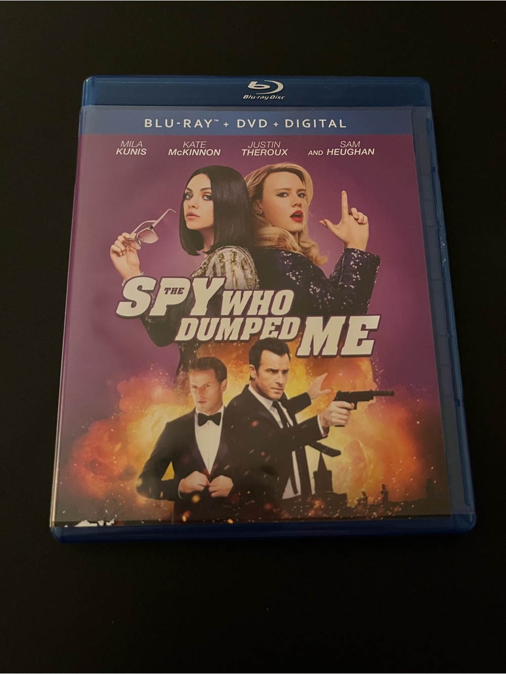 The Spy Who Dumped Me Blu-ray + DVD + Digital - Blue Case